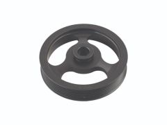 PP3508L - 5.0" Power Steering Pump Pulley (Serpentine, 3/4 Driveshaft) 