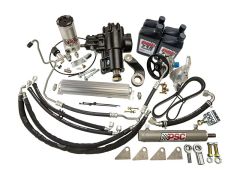 PSC Cylinder Assist® Steering Kit for 2012-18 Jeep Wrangler JK 3.6L w/ Front Axle 8.0" lock-to-lock with 1.625" Tie Rod Clamp
