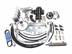 PSC Cylinder Assist™ Steering Kit for 18-2020 Jeep JL/ 3.6L w/ Front Axle 6.75" Lock-to-Lock and No Tie Rod Clamp