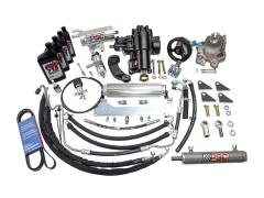 PSC Cylinder Assist® Steering Kit for 2020 and Newer Jeep Gladiator JT 3.6L with Aftermarket Front Axle 6.75" Lock-To-Lock and 2.0 Tie Rod Clamp