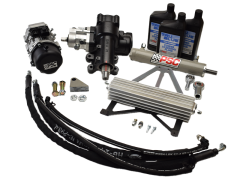 PSC Cylinder Assist™ EHPS Steering System, 2020-2024 Jeep Gladiator Diesel with 8.0" Axle Stroke and No Tie Rod Clamp