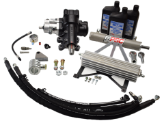 PSC Cylinder Assist® EHPS Steering System, 2020-2024 Jeep Gladiator Diesel with 6.75" Axle Stroke and 1-1/4" Tie Rod
