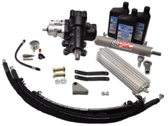 PSC Cylinder Assist™ EHPS Steering Kit for 18-2023 Jeep JL/JT w/ Aftermarket Front Axle 7.5" Lock-to-Lock and No Tie Rod Clamp